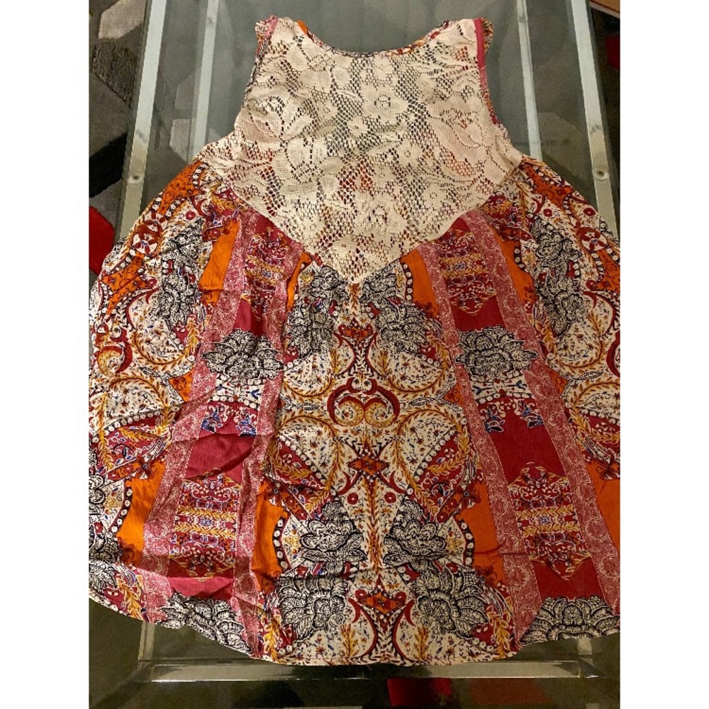 NWT! Sz Small left! Free People Trapeze Mini Dress - Picture 11 of 14